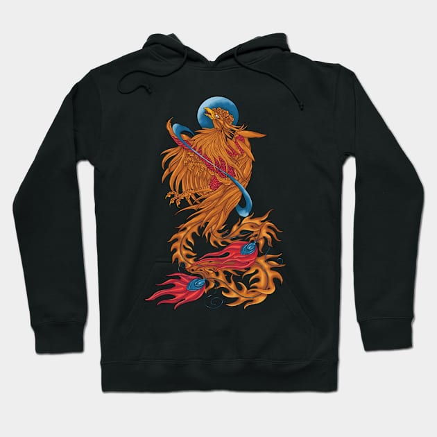 Rising Phoenix Hoodie by Gekko and the Samurai 